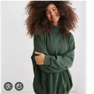 Aerie Oversized Mockneck Sweater Nwt